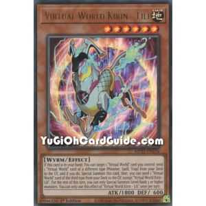 Virtual World Kirin - Lili (Ultra Rare) – 2021 Tin of Ancient Battles | Carta YUGIOH en México