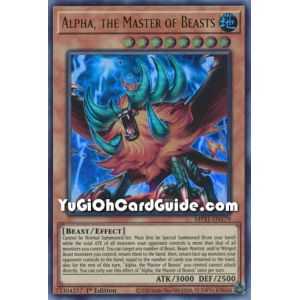 Alpha, the Master of Beasts (Ultra Rare) – 2021 Tin of Ancient Battles | Carta YUGIOH en México