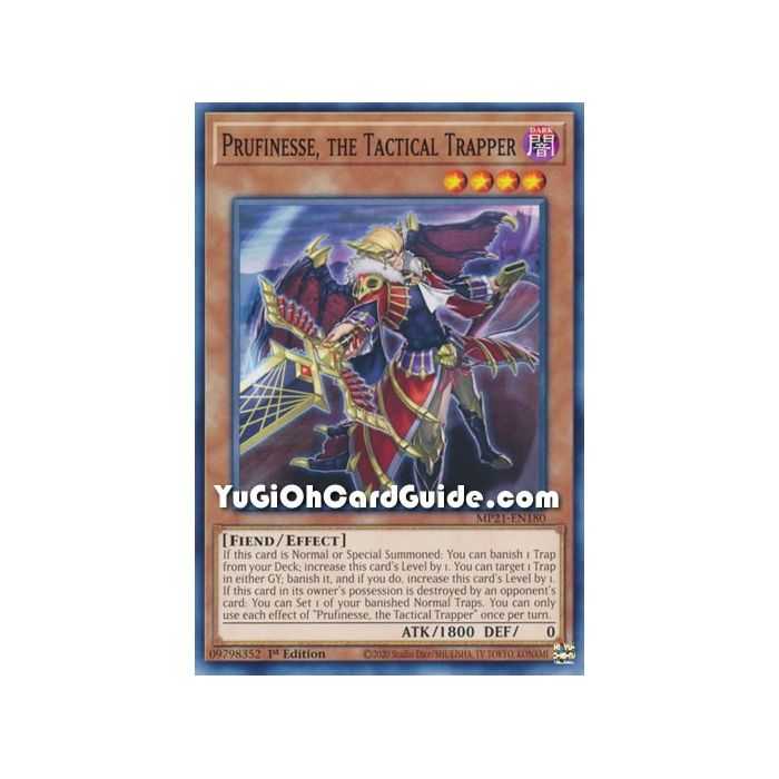 Prufinesse, the Tactical Trapper (Common) – 2021 Tin of Ancient Battles | Carta YUGIOH en México