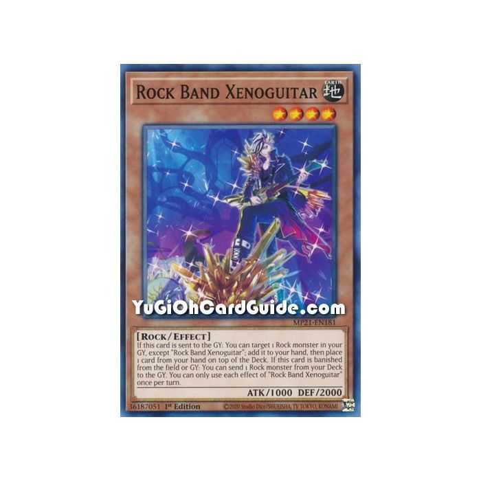 Rock Band Xenoguitar (Common) – 2021 Tin of Ancient Battles | Carta YUGIOH en México