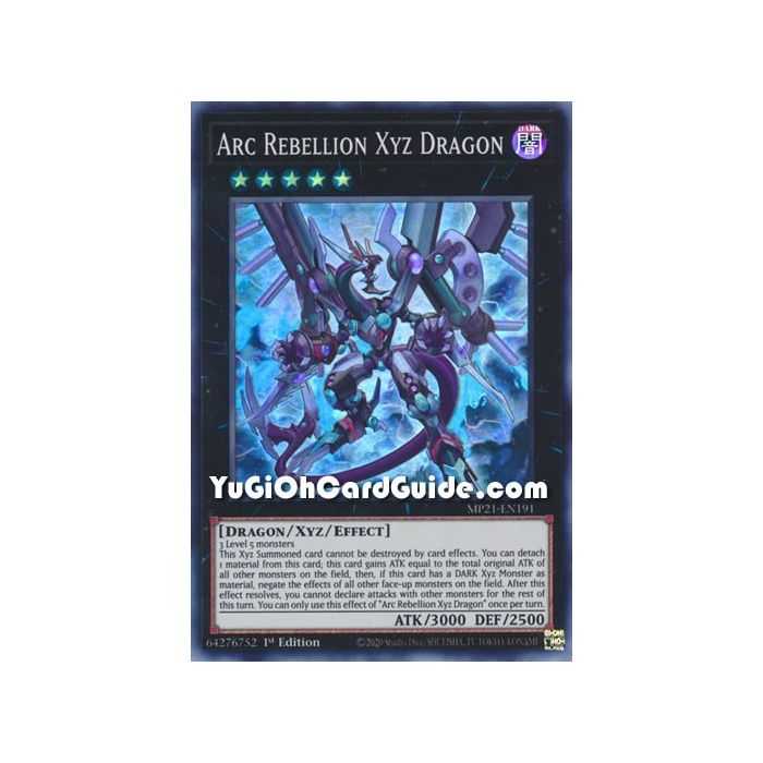 Arc Rebellion Xyz Dragon (Super Rare) – 2021 Tin of Ancient Battles | Carta YUGIOH en México