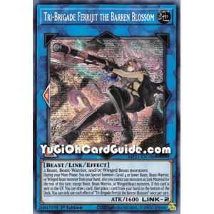 Tri-Brigade Ferrijit the Barren Blossom (Prismatic Secret Rare) – 2021 Tin of Ancient Battles | Carta YUGIOH en México