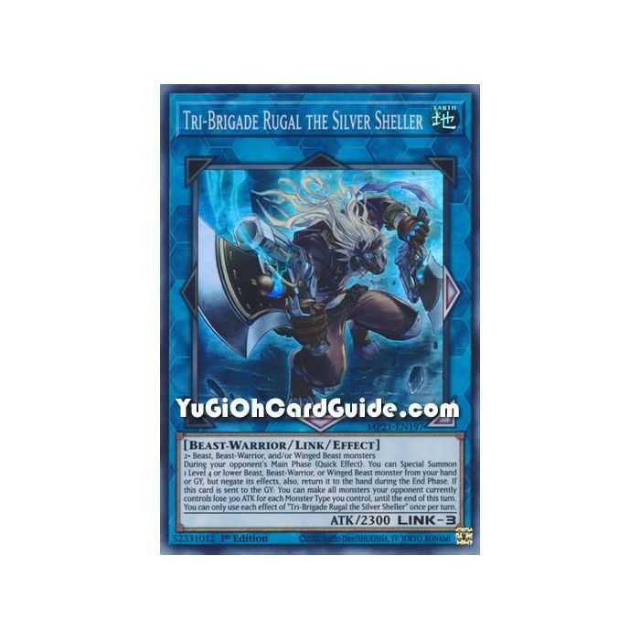 Tri-Brigade Rugal the Silver Sheller (Super Rare) – 2021 Tin of Ancient Battles | Carta YUGIOH en México