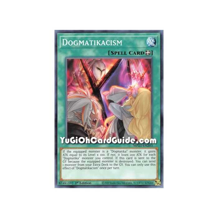 Dogmatikacism (Common) – 2021 Tin of Ancient Battles | Carta YUGIOH en México
