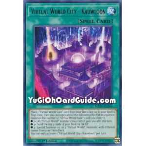 Virtual World City - Kauwloon (Rare) – 2021 Tin of Ancient Battles | Carta YUGIOH en México