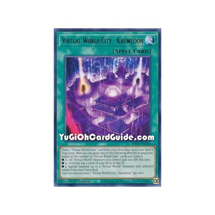 Virtual World City - Kauwloon (Rare) – 2021 Tin of Ancient Battles | Carta YUGIOH en México