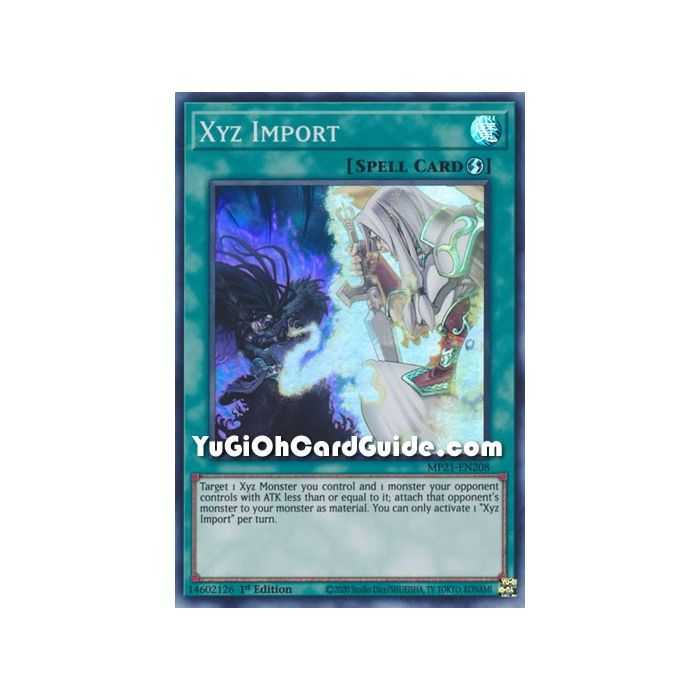 Xyz Import (Super Rare) – 2021 Tin of Ancient Battles | Carta YUGIOH en México