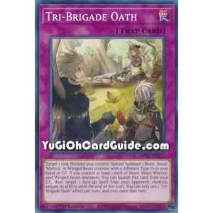 Tri-Brigade Oath (Common) – 2021 Tin of Ancient Battles | Carta YUGIOH en México