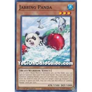 Jabbing Panda (Common) – 2021 Tin of Ancient Battles | Carta YUGIOH en México