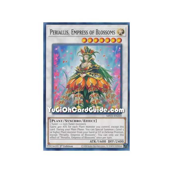 Periallis, Empress of Blossoms (Common) – 2021 Tin of Ancient Battles | Carta YUGIOH en México
