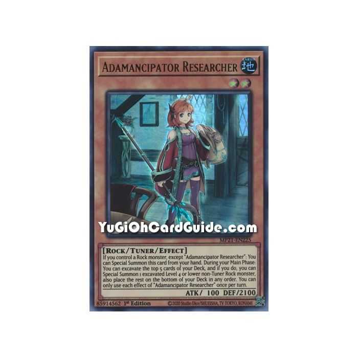 Adamancipator Researcher (Ultra Rare) – 2021 Tin of Ancient Battles | Carta YUGIOH en México