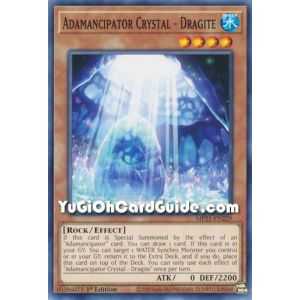 Adamancipator Crystal - Dragite (Common) – 2021 Tin of Ancient Battles | Carta YUGIOH en México