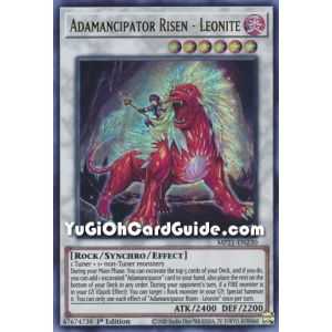 Adamancipator Risen - Leonite (Ultra Rare) – 2021 Tin of Ancient Battles | Carta YUGIOH en México