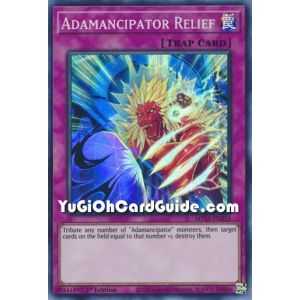Adamancipator Relief (Super Rare) – 2021 Tin of Ancient Battles | Carta YUGIOH en México