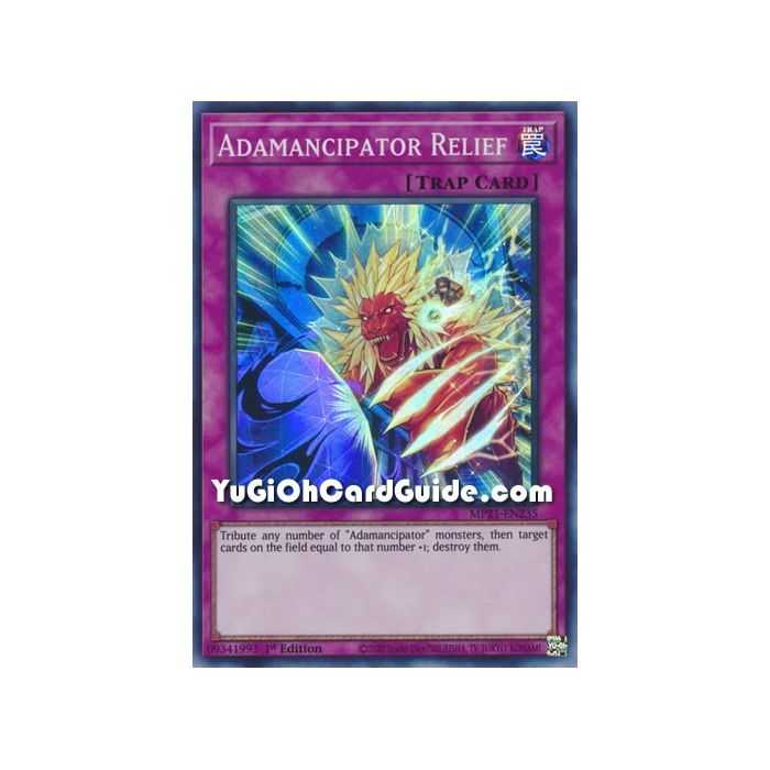Adamancipator Relief (Super Rare) – 2021 Tin of Ancient Battles | Carta YUGIOH en México
