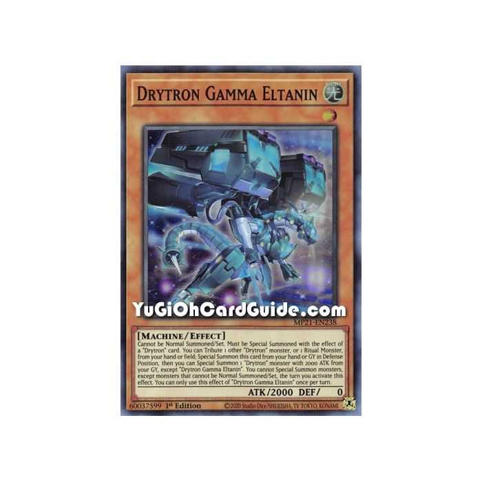 Drytron Gamma Eltanin (Super Rare) – 2021 Tin of Ancient Battles | Carta YUGIOH en México