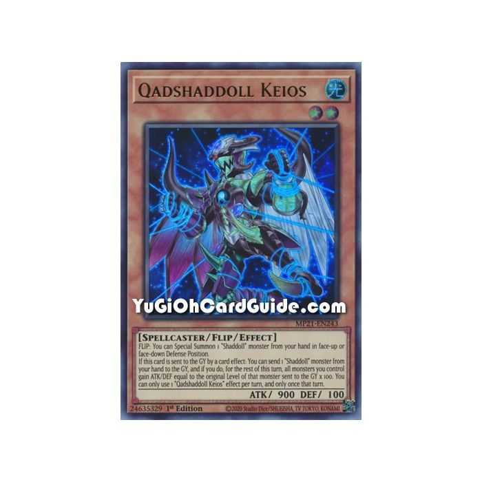 Qadshaddoll Keios (Ultra Rare) – 2021 Tin of Ancient Battles | Carta YUGIOH en México
