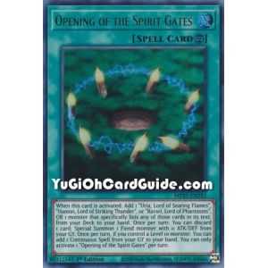 Opening of the Spirit Gates (Ultra Rare) – 2021 Tin of Ancient Battles | Carta YUGIOH en México