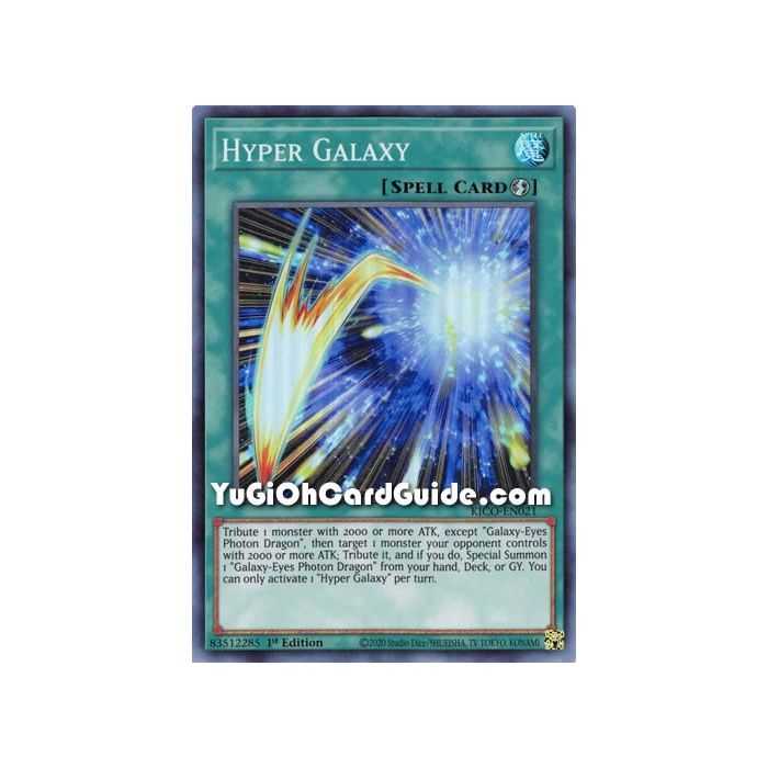Hyper Galaxy (Collector's Rare) – Kings Court | Carta YUGIOH en México