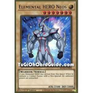 Elemental HERO Neos (Premium Gold Rare) – Maximum Gold El Dorado | Carta YUGIOH en México