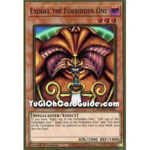 Exodia the Forbidden One (Premium Gold Rare) – Maximum Gold El Dorado | Carta YUGIOH en México