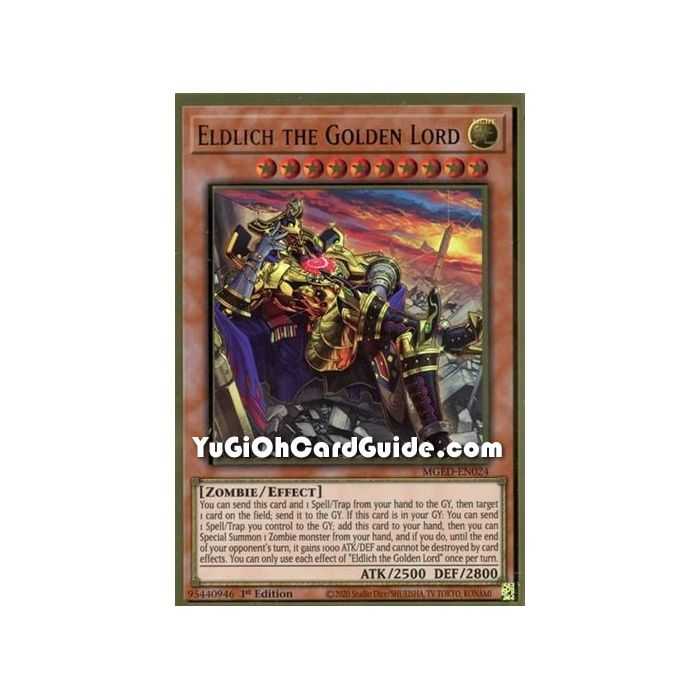 Eldlich the Golden Lord (Premium Gold Rare) – Maximum Gold El Dorado | Carta YUGIOH en México