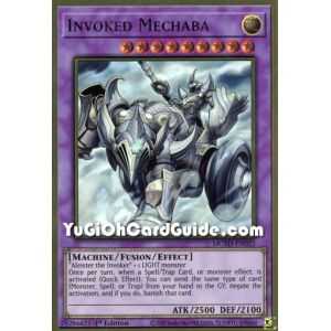 Invoked Mechaba (Premium Gold Rare) – Maximum Gold El Dorado | Carta YUGIOH en México