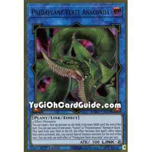 Predaplant Verte Anaconda (Premium Gold Rare) – Maximum Gold El Dorado | Carta YUGIOH en México