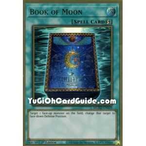 Book of Moon (Premium Gold Rare) – Maximum Gold El Dorado | Carta YUGIOH en México