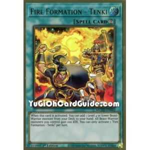 Fire Formation – Tenki (Premium Gold Rare) – Maximum Gold El Dorado | Carta YUGIOH en México