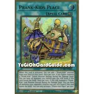 Prank-Kids Place (Premium Gold Rare) – Maximum Gold El Dorado | Carta YUGIOH en México