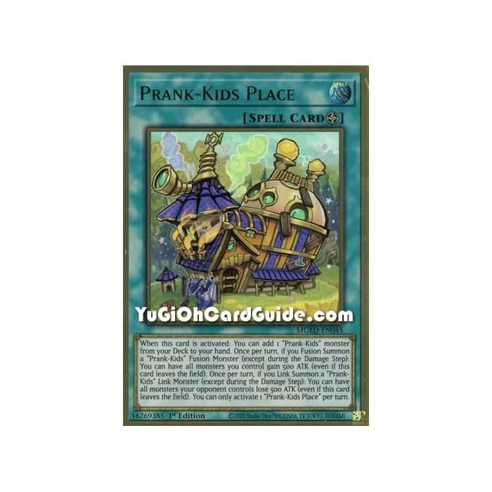 Prank-Kids Place (Premium Gold Rare) – Maximum Gold El Dorado | Carta YUGIOH en México