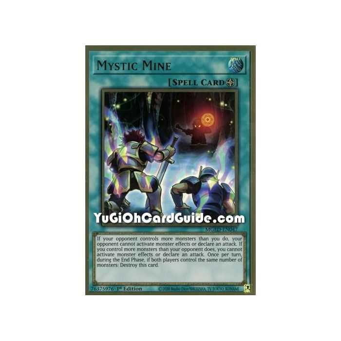 Mystic Mine (Premium Gold Rare) – Maximum Gold El Dorado | Carta YUGIOH en México