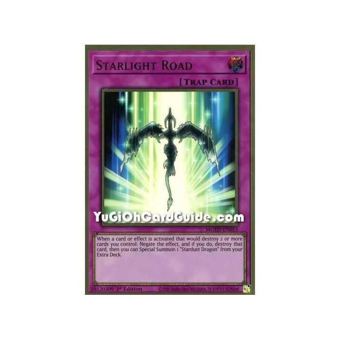 Starlight Road (Premium Gold Rare) – Maximum Gold El Dorado | Carta YUGIOH en México