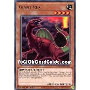 Giant Rex (Rare) – Maximum Gold El Dorado | Carta YUGIOH en México