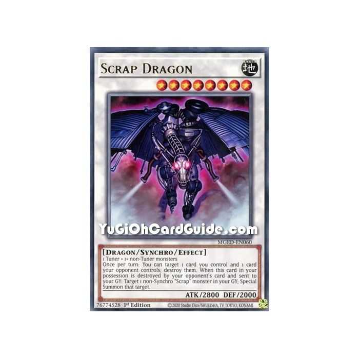 Scrap Dragon (Rare) – Maximum Gold El Dorado | Carta YUGIOH en México