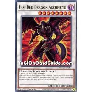 Hot Red Dragon Archfiend (Rare) – Maximum Gold El Dorado | Carta YUGIOH en México