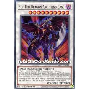 Hot Red Dragon Archfiend Bane (Rare) – Maximum Gold El Dorado | Carta YUGIOH en México
