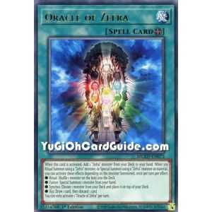 Oracle of Zefra (Rare) – Maximum Gold El Dorado | Carta YUGIOH en México