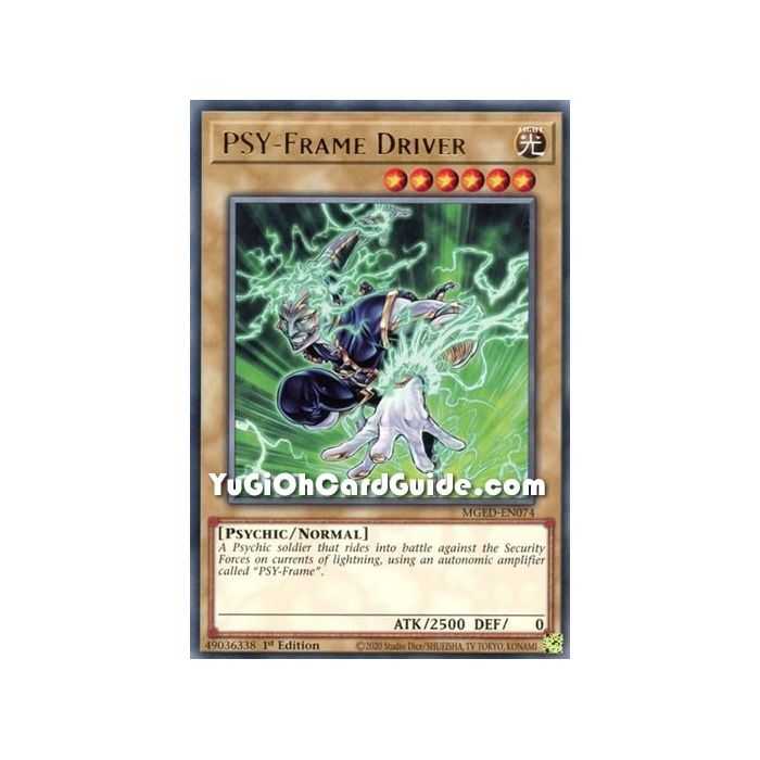 PSY-Frame Driver (Rare) – Maximum Gold El Dorado | Carta YUGIOH en México