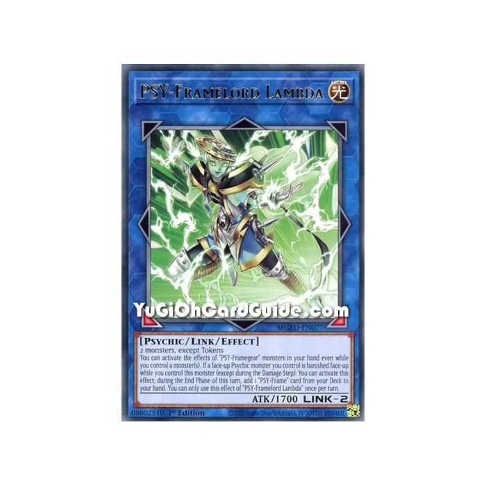 PSY-Framelord Lambda (Rare) – Maximum Gold El Dorado | Carta YUGIOH en México