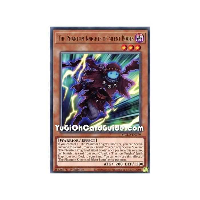 The Phantom Knights of Silent Boots (Rare) – Maximum Gold El Dorado | Carta YUGIOH en México
