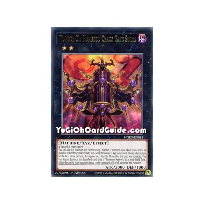 Number C1: Numeron Chaos Gate Sunya (Rare) – Maximum Gold El Dorado | Carta YUGIOH en México