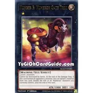 Number 3: Numeron Gate Trini (Rare) – Maximum Gold El Dorado | Carta YUGIOH en México