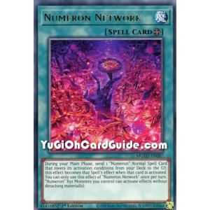 Numeron Network (Rare) – Maximum Gold El Dorado | Carta YUGIOH en México