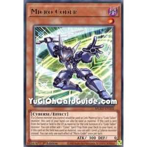 Micro Coder (Rare) – Maximum Gold El Dorado | Carta YUGIOH en México