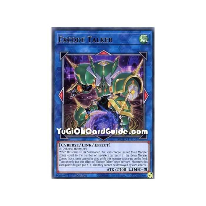 Excode Talker (Rare) – Maximum Gold El Dorado | Carta YUGIOH en México