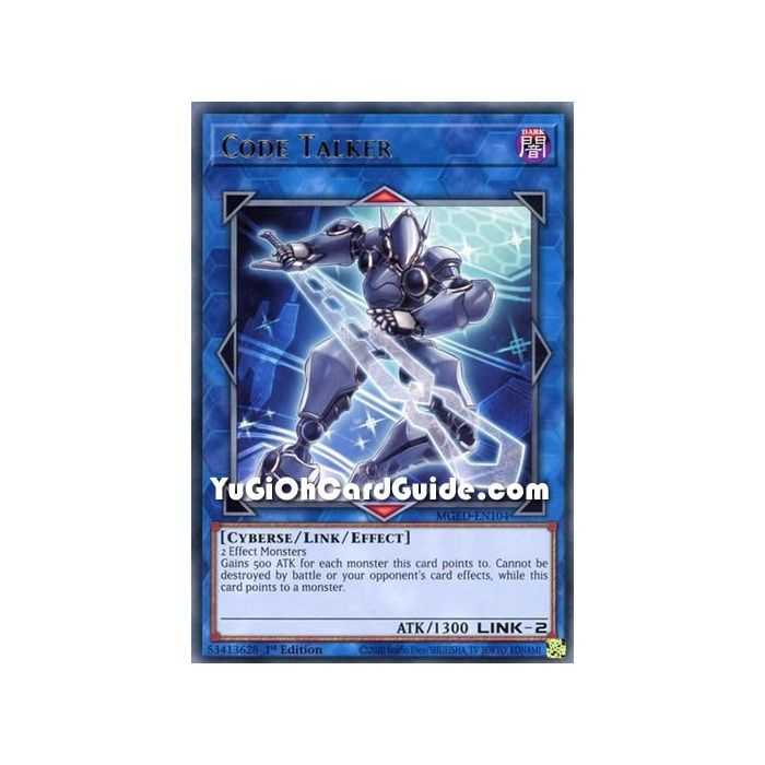 Code Talker (Rare) – Maximum Gold El Dorado | Carta YUGIOH en México