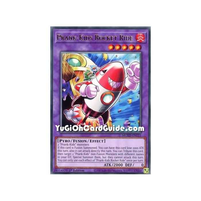 Prank-Kids Rocket Ride (Rare) – Maximum Gold El Dorado | Carta YUGIOH en México