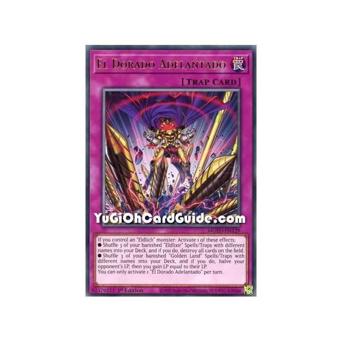 El Dorado Adelantado (Rare) – Maximum Gold El Dorado | Carta YUGIOH en México